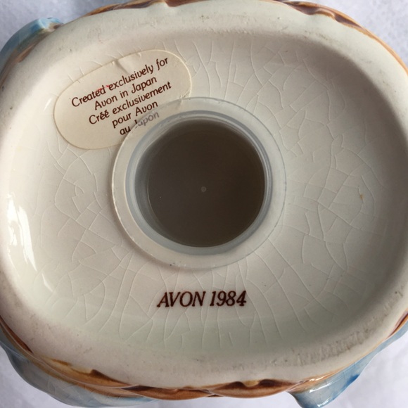 2/$20 Kitten Sleeping In A Basket Avon Collectible 1984 - Picture 5 of 8